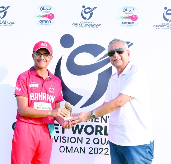 Oman, Bahrain reach semifinals at Cricket World Cup Qualifier