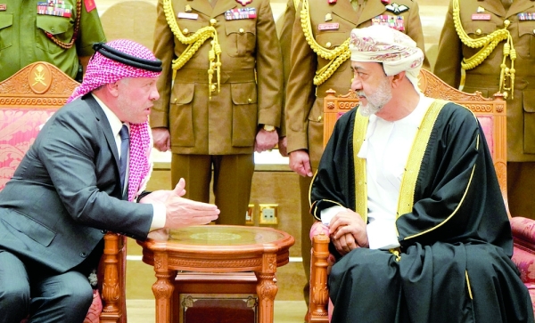 Oman, Jordan to deepen fraternal ties, strengthen cooperation in all fields