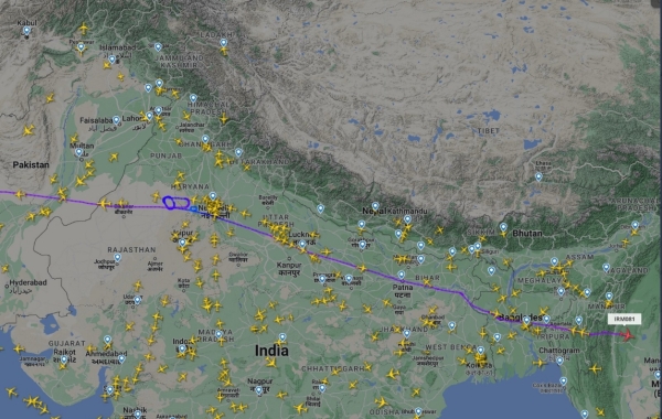 Bomb scare on China-bound passenger flight