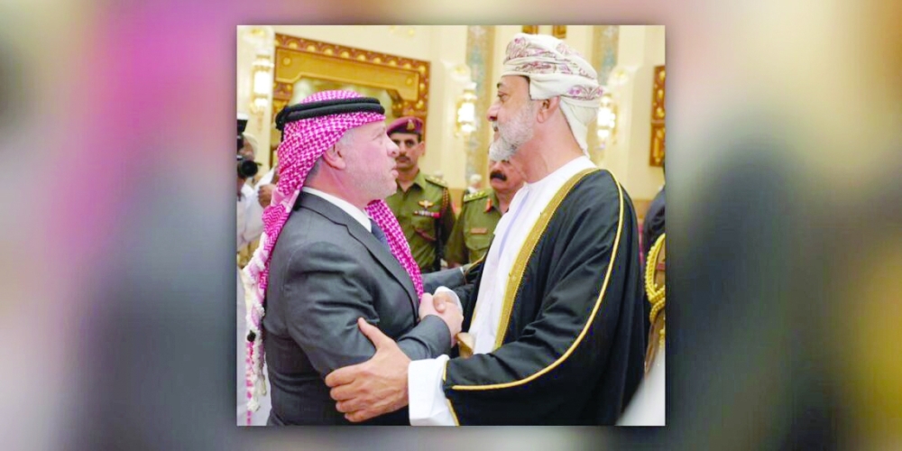 ثوابت استراتيجية بين القيادتين والشعبين الشقيقين
سلطنة عمان والمملكة الأردنية ..علاقات أخوية تاريخية راسخة