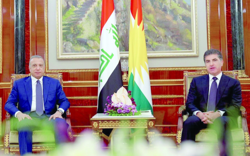 تفكيك خلية تخطط لتنفيذ عمليات انتحارية في كركوك
الكاظمي وبرزاني يرفضان تحويل العراق إلى ساحة لتصفية الحسابات ‏الإقليمية