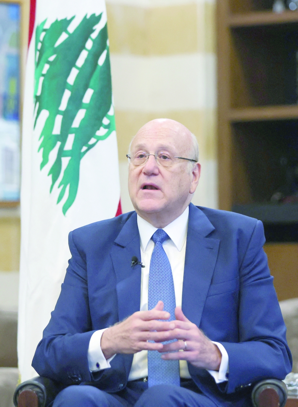 ميقاتي: ماضون في تشكيل حكومة لبنانية جديدة رغم العراقيل