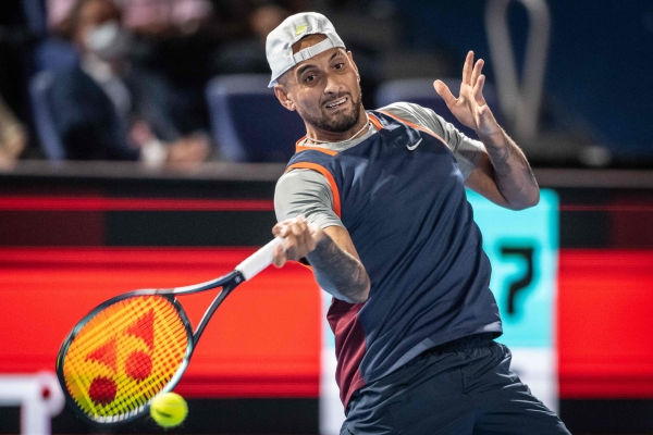 Kyrgios cruises past Tseng in breathless Japan opener