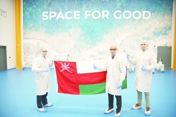 Oman’s first satellite set for orbit