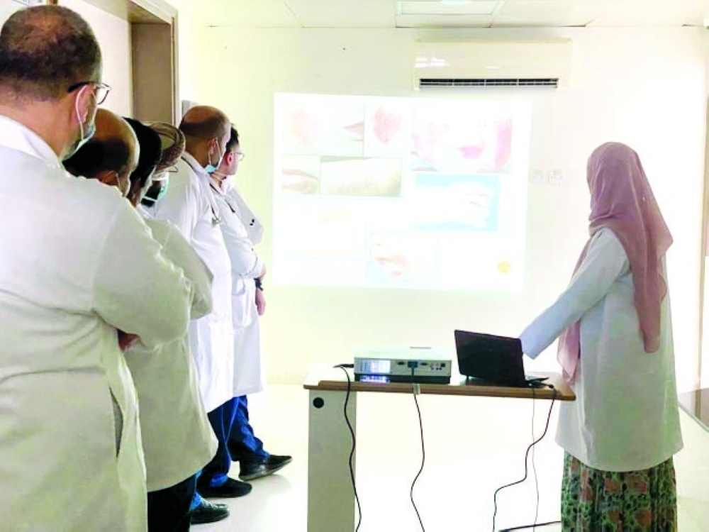 فعاليه صحية حول الإكزيما التأتبية بمستشفى قريات