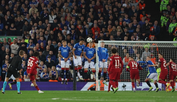 Liverpool edge Rangers