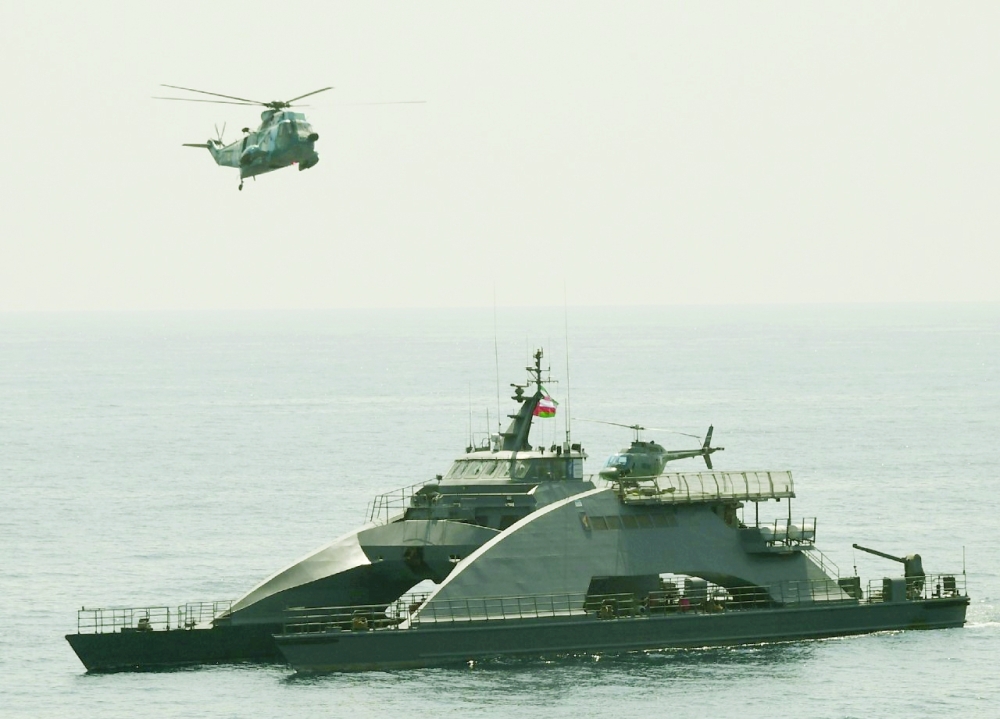 تمرين بحري مشترك في ختام اجتماع لجنة الصداقة العسكرية العمانية ـ الإيرانية