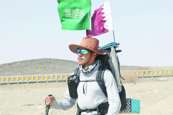 For Saudi fan, road to World Cup is a desert trek