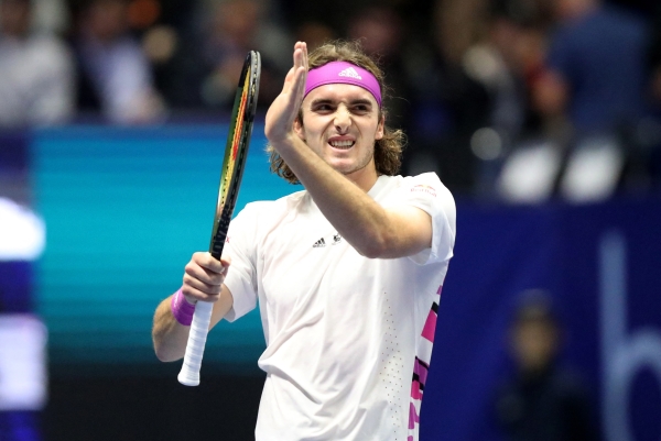 Tsitsipas fights back against Rublev to reach Astana final