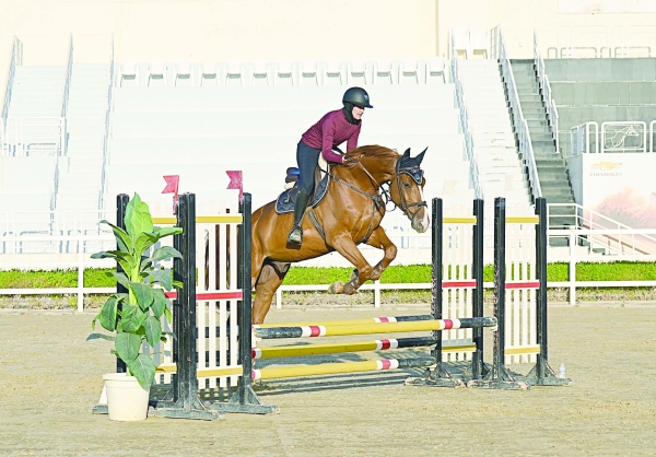 OEF concludes second showjumping event in Barka