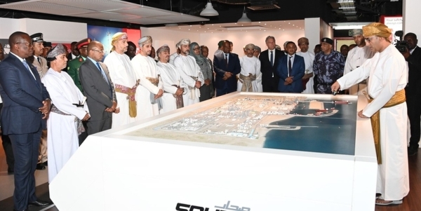 President of Zanzibar visits Sohar Port, Free Zone