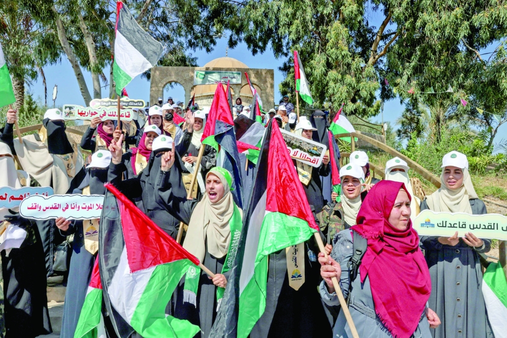 الفصائل الفلسطينية توقّع على اتفاق مصالحة في الجزائر