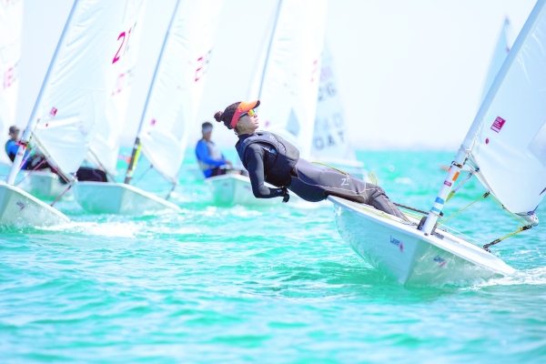 Omani sailors maintain good start on day two of the Arab Sailing
