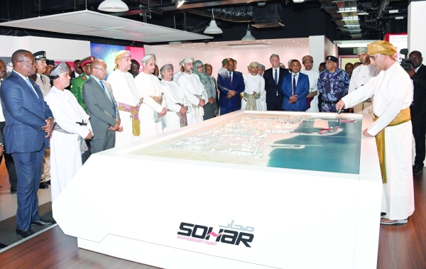 Zanzibar president visits Sohar Port & Freezone