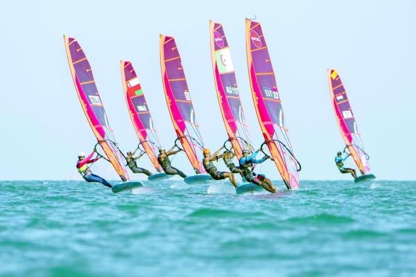 Action heats up on the penultimate day of Arab Sailing