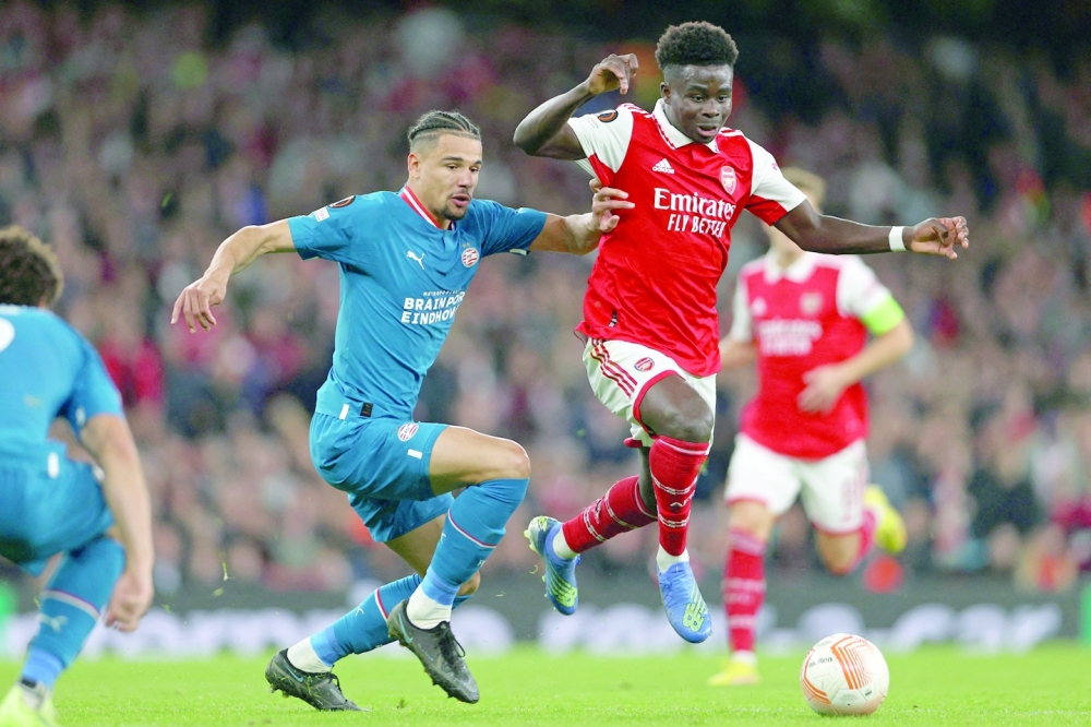 أرسنال للدور الثاني بفوزه على أيندهوفن في “يوروبا ليج”