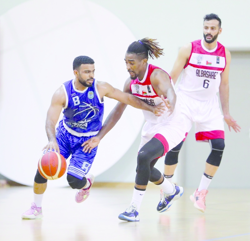 البشائر يتخطى نزوى في أولى لقاءاته بكأس النخبة للسلة