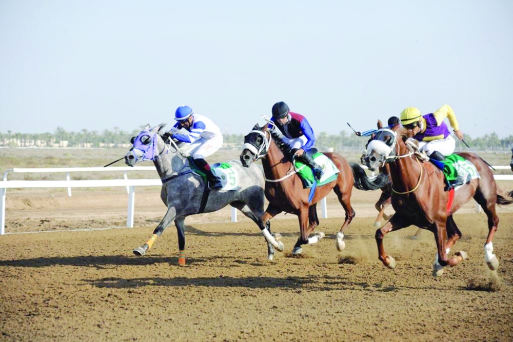 منافسة قوية يشهدها سباق الخيل السلطاني الثاني بالرحبة