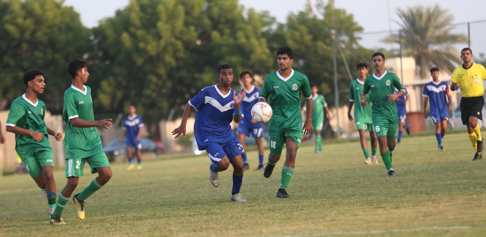 صحم يتعادل إيجابا أمام صحار بدوري الناشئين