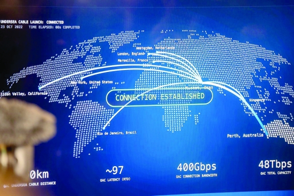 $300 million Oman-Australia cable switched on