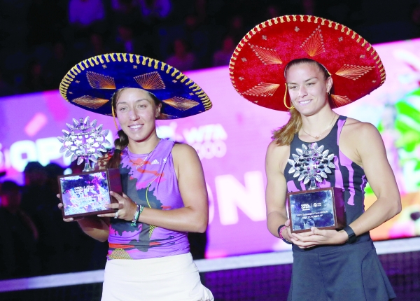 Pegula eases past Sakkari to claim Guadalajara title
