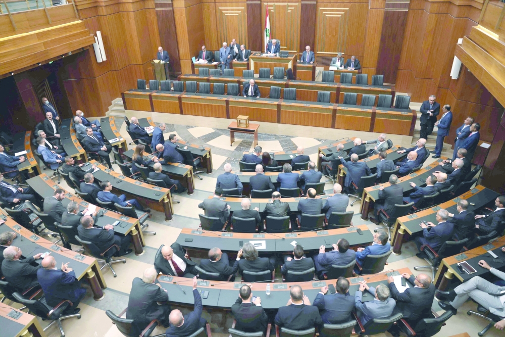 البرلمان اللبناني يفشل في انتخاب رئيس للجمهورية