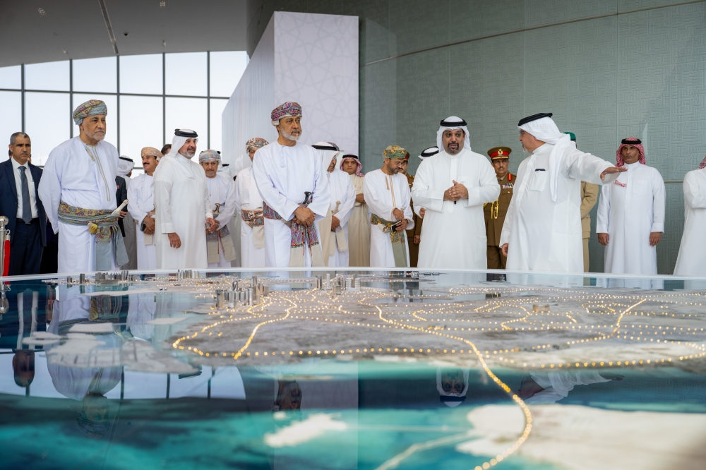 زيارة سامية لجلالة السلطان لمجلس التنمية الاقتصادية البحريني