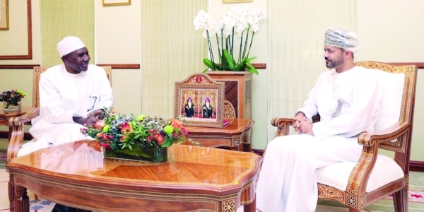 Sayyid Badr receives credentials copy of Nigerian ambassador