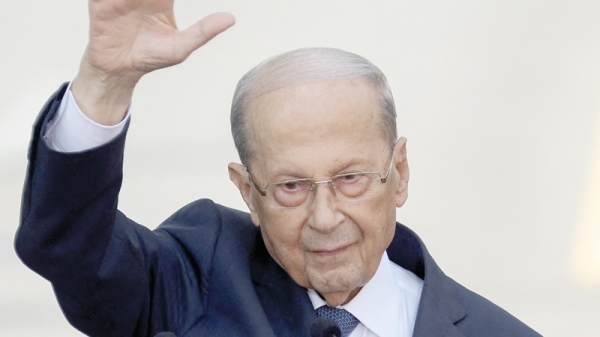 Lebanon’s Aoun leaves as political crisis deepens