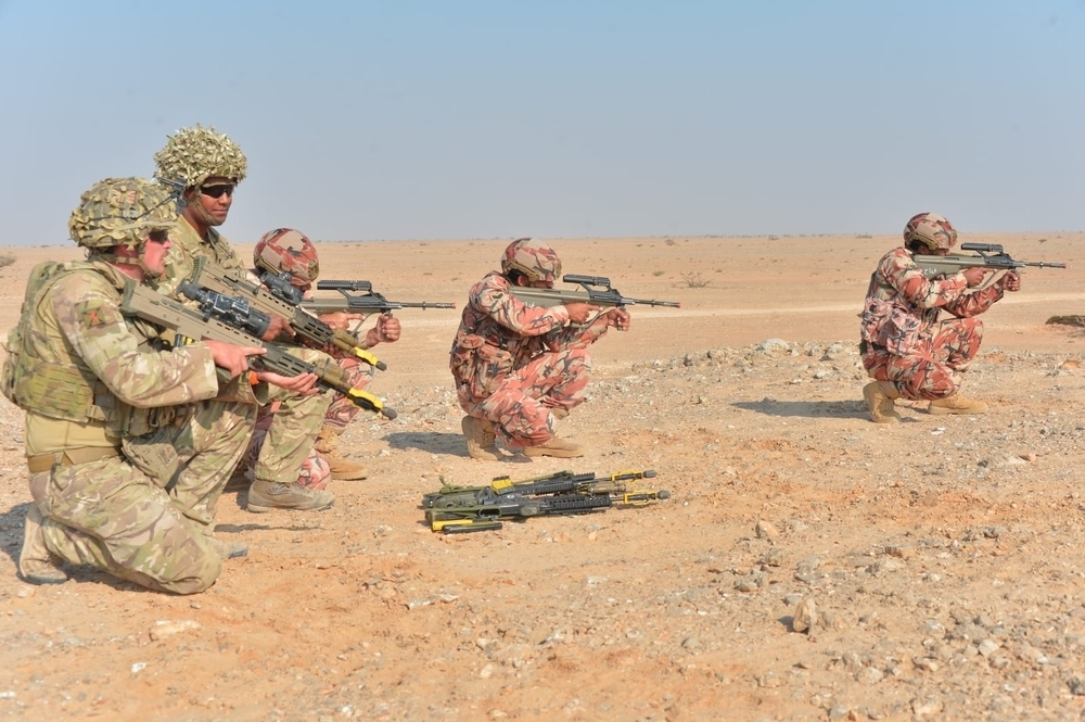 بدء التمرين العسكري “خنجر عمان 2022م”