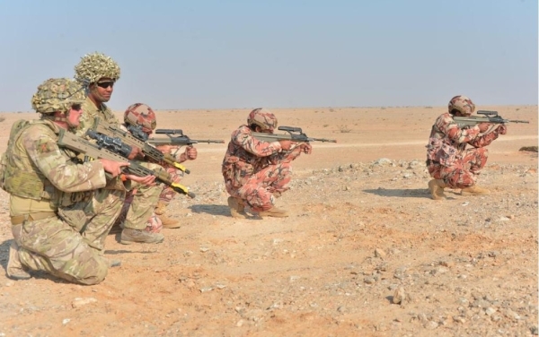 Omani-British military drill begins