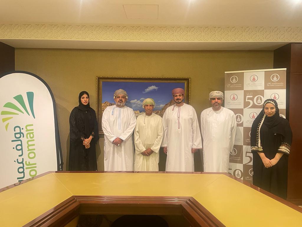 مؤسسة الزبير تشارك في دعم ورعاية بطولة كأس عمان للجولف