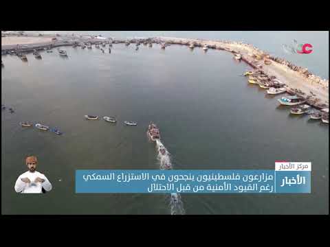 مزارعون فلسطينيون ينجحون في الاستزراع السمكي رغم القيود الأمنية من قبل الاحتلال