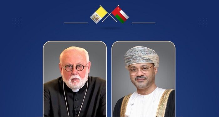Oman’s Foreign Minister receives call from Vatican