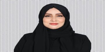 The first Omani woman at the Zubair group level