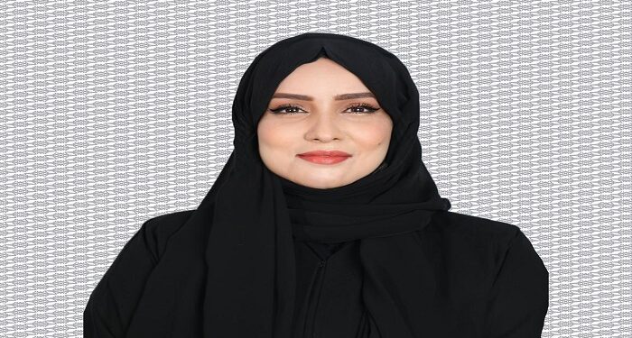 The first Omani woman at the Zubair group level