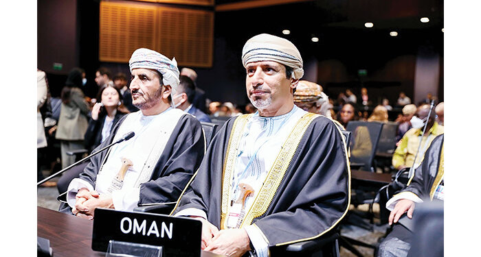 Oman outlines major steps being taken to cut carbon emissions at Cairo COP27 summit