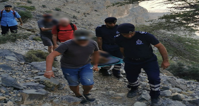 CDAA rescues woman injured on mountain hike 1 CDAA rescues woman injured on mountain hike