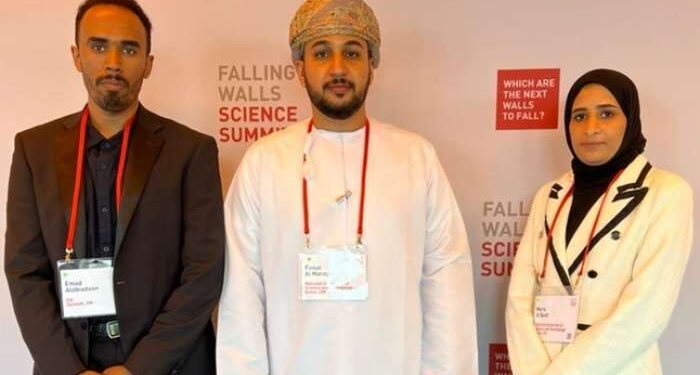 Three Omani innovators take part in Falling Walls Lab in Germany 1 Three Omani innovators take part in Falling Walls Lab in Germany