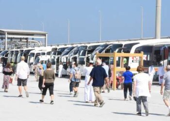 Viking Mars cruise ship visits Salalah Port