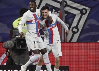 Barcelona cement Laliga lead after 10-man Osasuna comeback