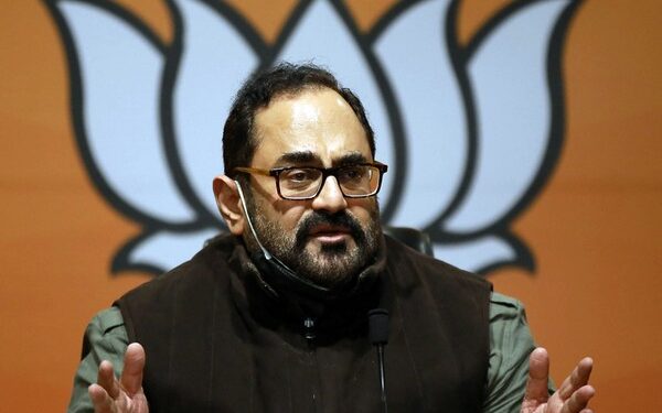 India will shape technology, digitalisation of world: Rajeev Chandrasekhar