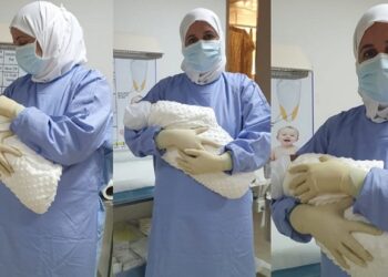 Baby weighing 5kg takes birth at Saham Hospital
