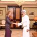 Sayyid Badr receives ambassadors of UK, Brazil