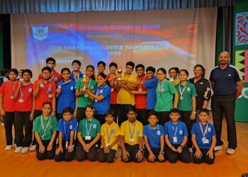 CBSE Oman Cluster Chess tournament held