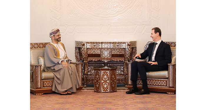 HM the Sultan sends written message to Syrian President Bashar Al Assad 1 HM the Sultan sends written message to Syrian President Bashar Al Assad