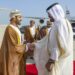 Sayyid Theyazin Arrives at Qatar to attend the opening ceremony of the FIFA World Cup Qatar 2022
