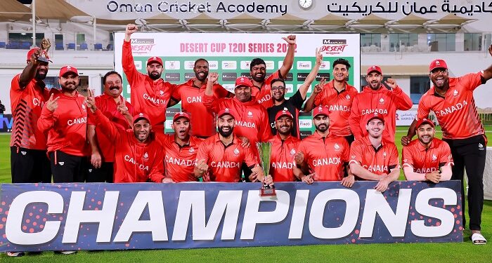 Canada are Desert Cup T20I champions