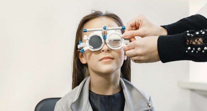 Genetics combined with many years of schooling might cause Myopia