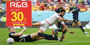 Aggressive Australia beat Tunisia 1-0